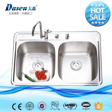 ANTIQUE IN FOSHAN DOUBLE TRAP BASIN COOKING APARTMENT SIZE KITCHEN SINK